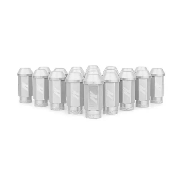 Mishimoto Aluminum Locking Lug Nuts M12x1.25 20pc Set Silver thumbnail 5