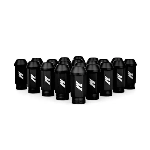 Mishimoto Aluminum Locking Lug Nuts M12x1.5 20pc Set Black thumbnail 5