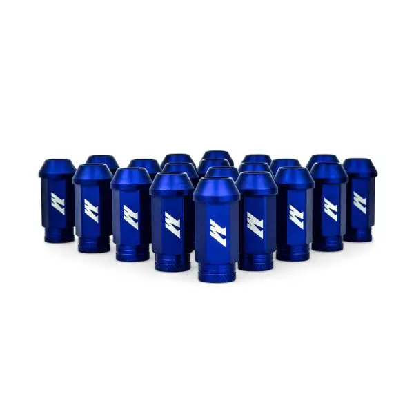 Mishimoto Aluminum Locking Lug Nuts M12x1.5 20pc Set Blue thumbnail 5