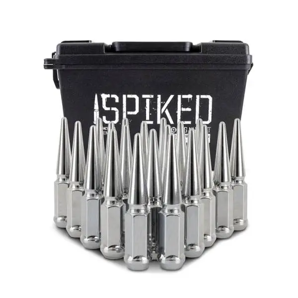 Mishimoto Steel Spiked Lug Nuts M12x1.5 20pc Set - Chrome image 5