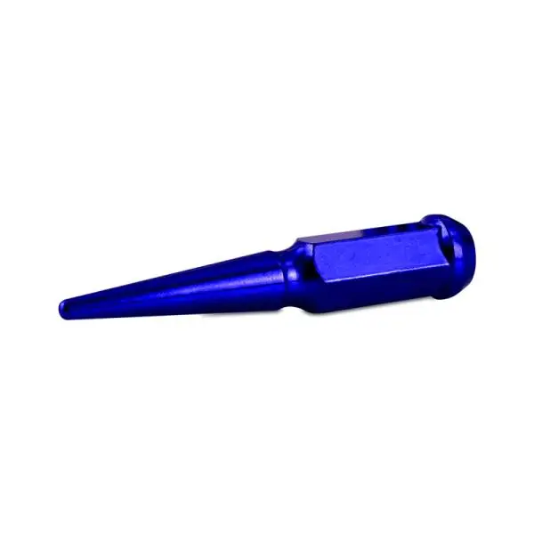 Mishimoto Mishimoto Steel Spiked Lug Nuts M14 x 1.5 32pc Set Blue thumbnail 6