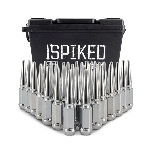 Mishimoto Mishimoto Steel Spiked Lug Nuts M14 x 1.5 32pc Set Chrome thumbnail 5