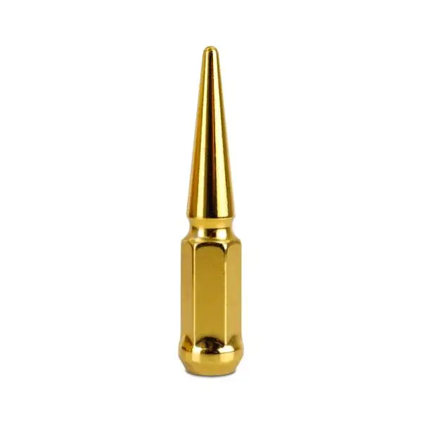 Mishimoto Mishimoto Steel Spiked Lug Nuts M14 x 1.5 32pc Set Gold thumbnail 6