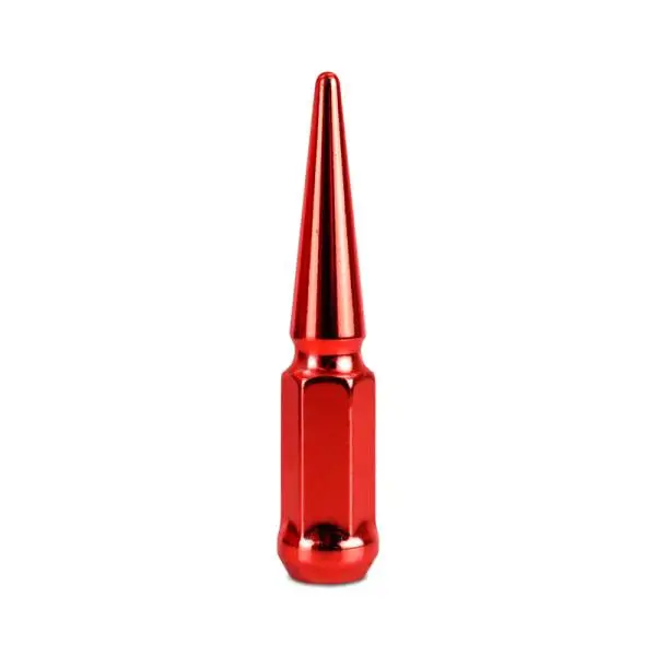 Mishimoto Mishimoto Steel Spiked Lug Nuts M14 x 1.5 32pc Set Red thumbnail 7