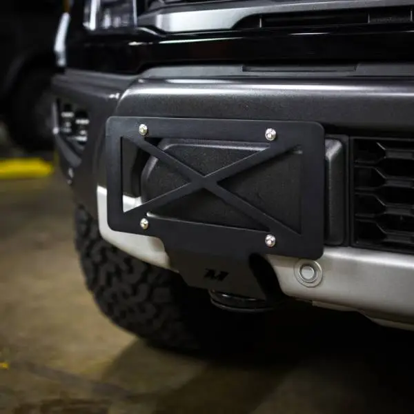 Mishimoto 2015+ Ford F-150 Tow Hook License Plate Relocation Bracket image 7