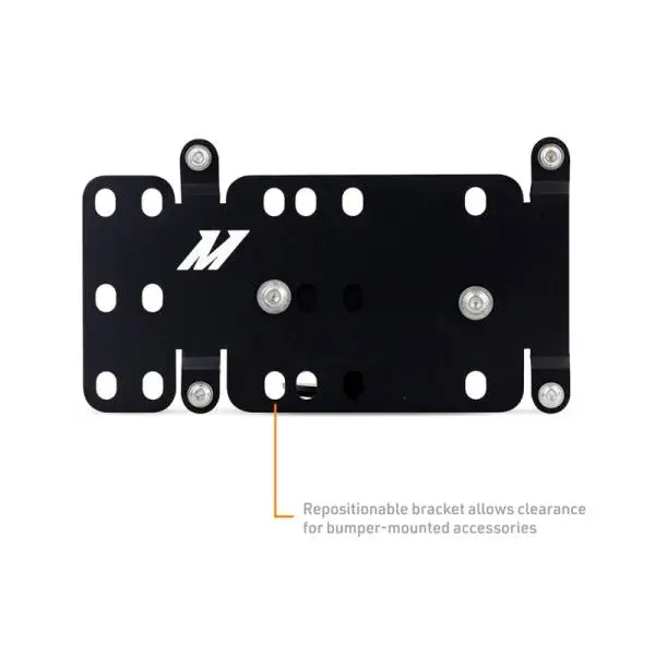 Mishimoto 2011+ Ford F-250/F-350 License Plate Relocation Bracket thumbnail 2