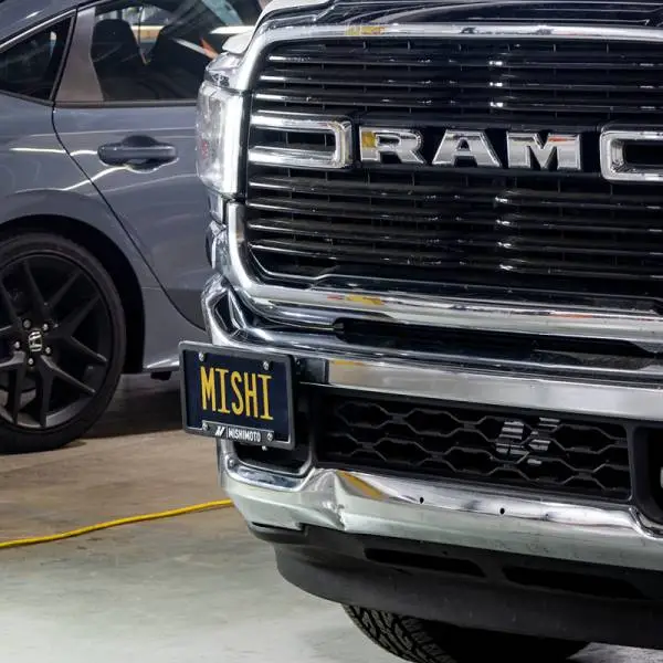Mishimoto 2019+ Ram 2500/3500 License Plate Relocation Kit image 2