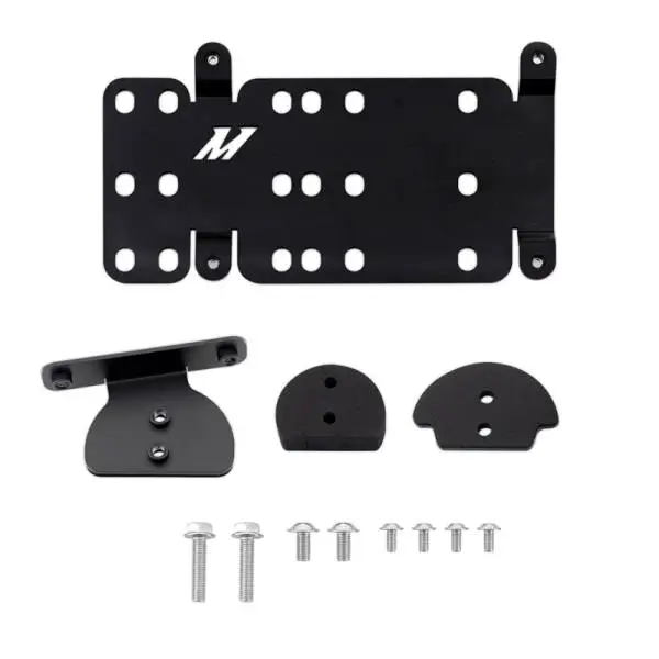 Mishimoto 19-21 Chevy 1500 Tow Hook License Plate Relocation Bracket thumbnail 2