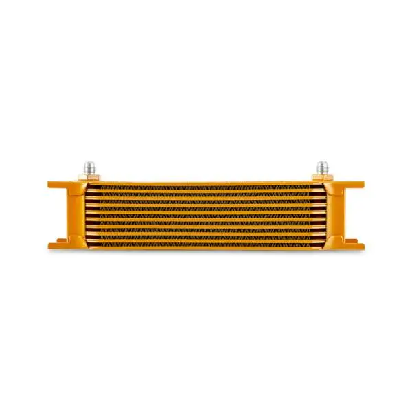 Mishimoto Universal -6AN 10 Row Oil Cooler - Gold image 3
