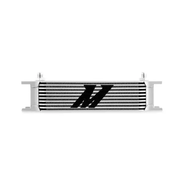 Mishimoto Universal -6AN 10 Row Oil Cooler - Silver image 2