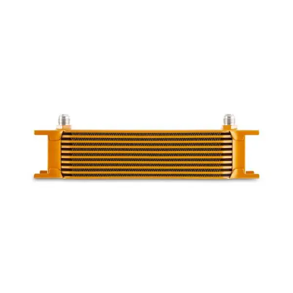 Mishimoto Universal -8AN 10 Row Oil Cooler - Gold image 4