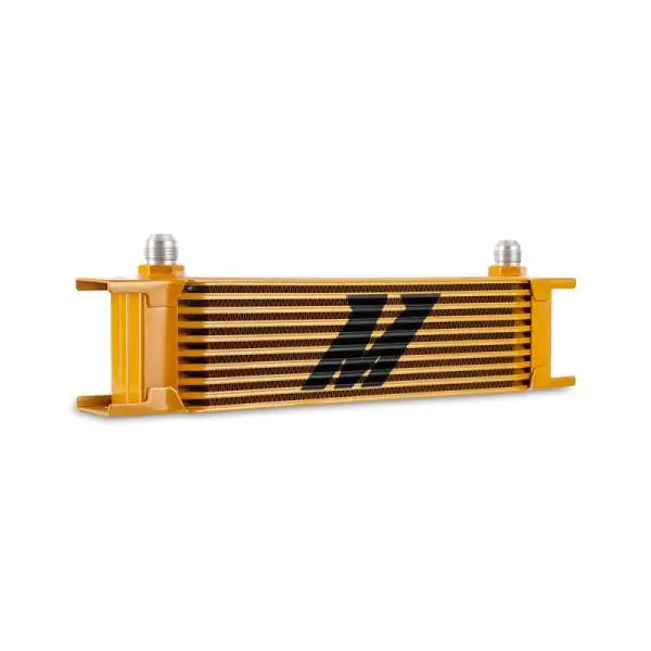 Mishimoto Universal -8AN 10 Row Oil Cooler - Gold image 5