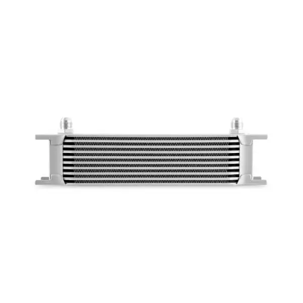 Mishimoto Universal -8AN 10 Row Oil Cooler - Silver image 3