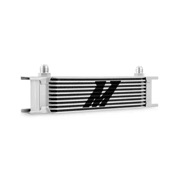 Mishimoto Universal -8AN 10 Row Oil Cooler - Silver image 5