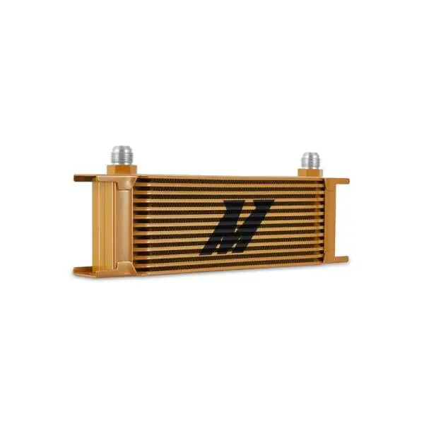 Mishimoto Universal 13-Row Oil Cooler Gold image 3