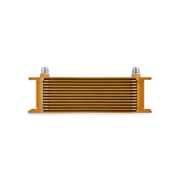 Mishimoto Universal 13-Row Oil Cooler Gold image 4
