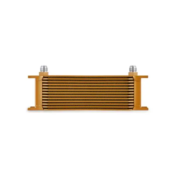 Mishimoto Universal 13-Row Oil Cooler Gold image 8