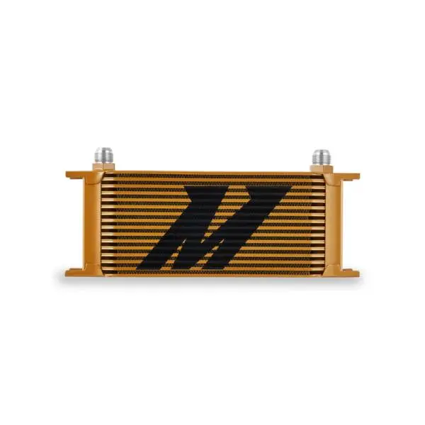 Mishimoto Universal 16-Row Oil Cooler Gold image 2