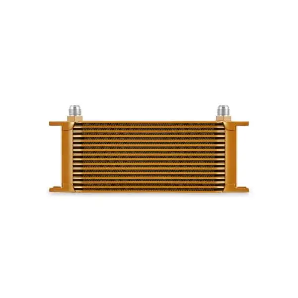 Mishimoto Universal 16-Row Oil Cooler Gold image 4