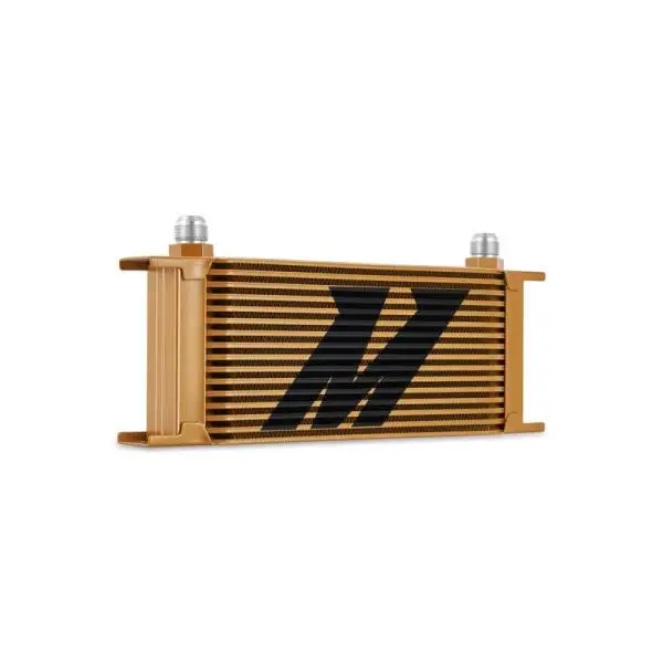 Mishimoto Universal 16-Row Oil Cooler Gold image 7