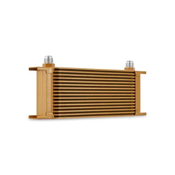 Mishimoto Universal 16-Row Oil Cooler Gold image 9
