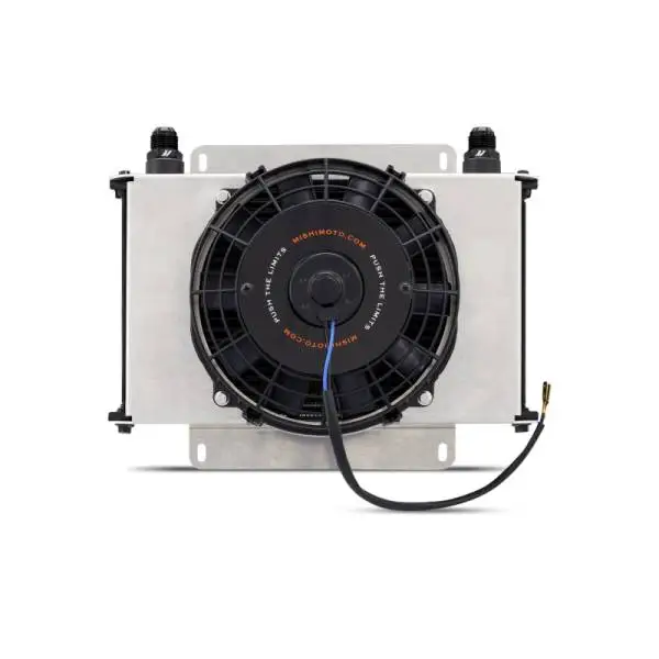 Mishimoto Universal Oil Cooler Kit 25-Row Cooler and 1x 8in Fan image 4