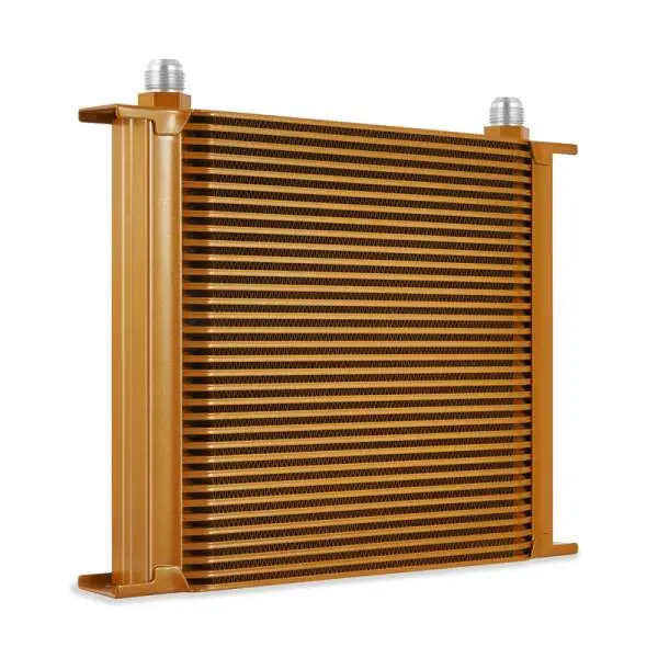 Mishimoto Universal 34 Row Oil Cooler - Gold image 9
