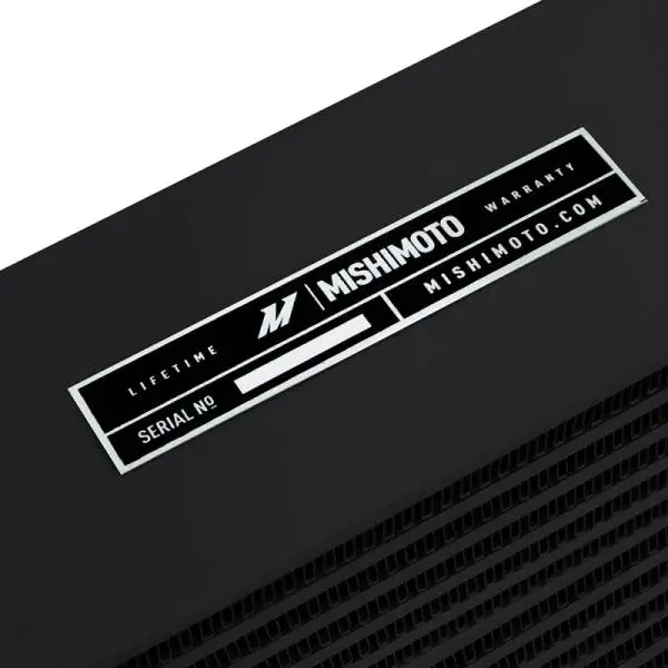 Mishimoto Heavy-Duty Oil Cooler - 17in. Opposite-Side Outlets - Black image 6