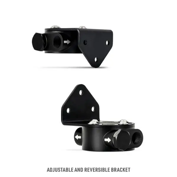 Mishimoto 3/4 - 16 Thread Remote Oil Filter Mount - Black image 16