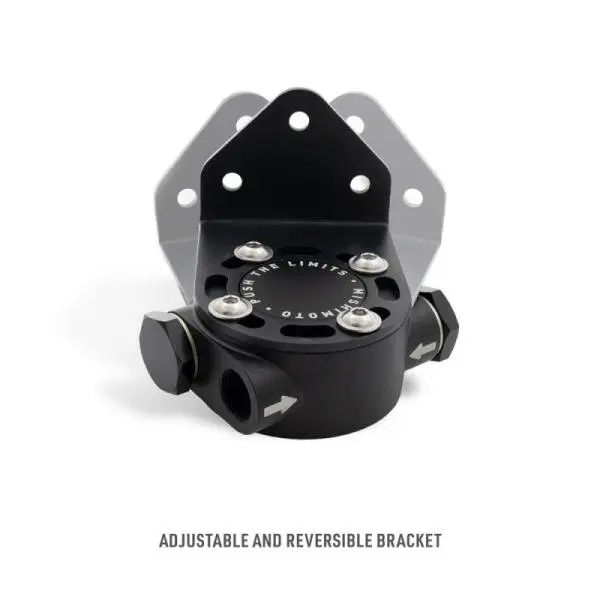 Mishimoto 3/4 - 16 Thread Remote Oil Filter Mount - Black image 17