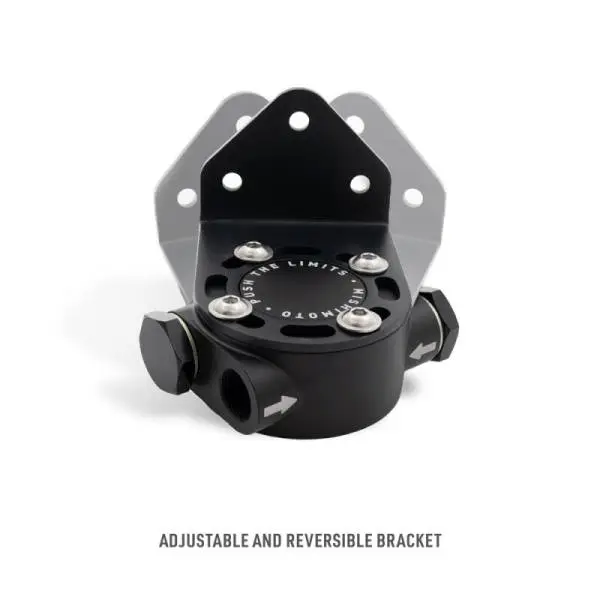 Mishimoto 3/4 - 16 Thread Remote Oil Filter Mount - Black image 18