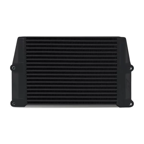 Mishimoto Heavy-Duty Oil Cooler - 10in. Same-Side Outlets - Black image 3