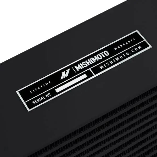 Mishimoto Heavy-Duty Oil Cooler - 17in. Same-Side Outlets - Black image 5