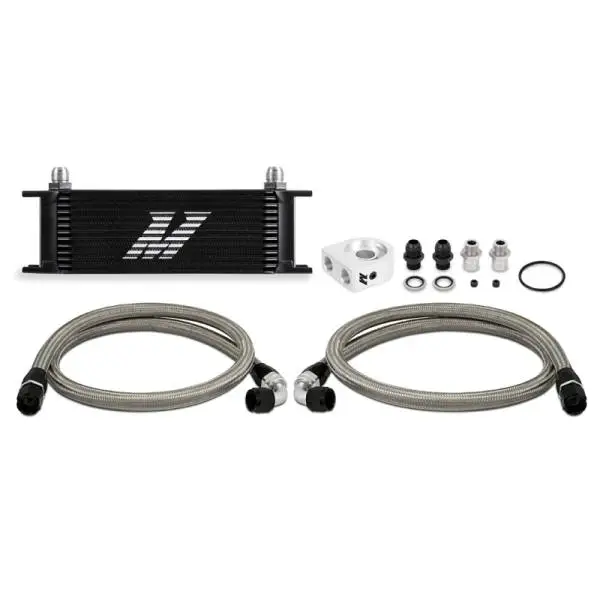 Mishimoto Universal 13 Row Oil Cooler Kit (Black) image 2