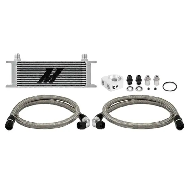 Mishimoto Universal 13 Row Oil Cooler Kit (Silver) image 2