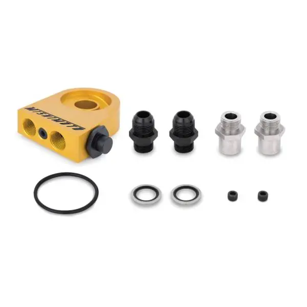 Mishimoto Universal Thermostatic Oil Cooler Kit 13-Row Silver image 4