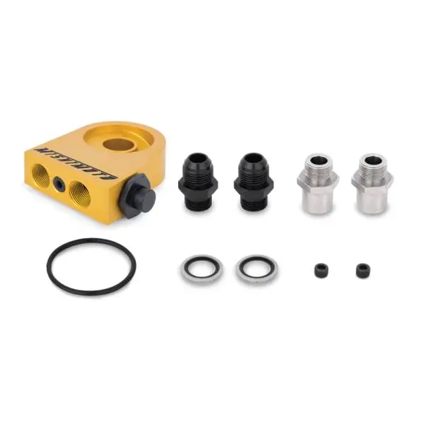 Mishimoto Universal Thermostatic Oil Cooler Kit 13-Row Silver image 7