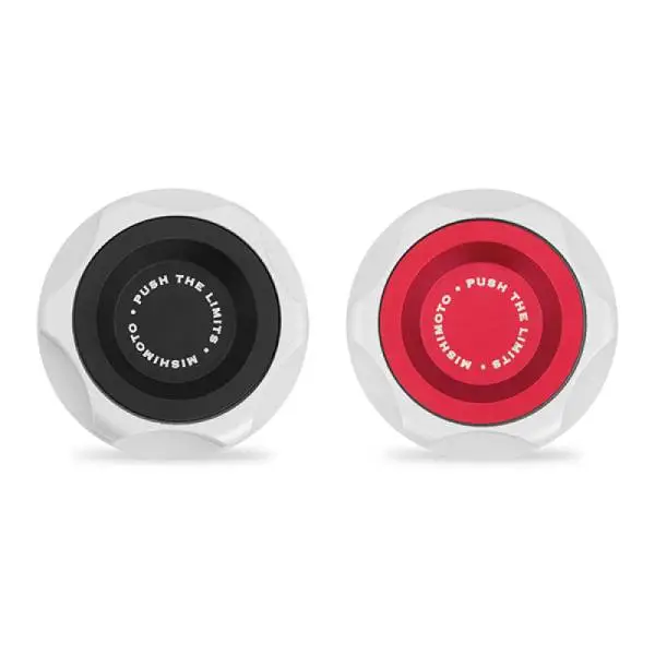 Mishimoto 87-01 Ford Mustang Oil Filler Cap - Red thumbnail 2