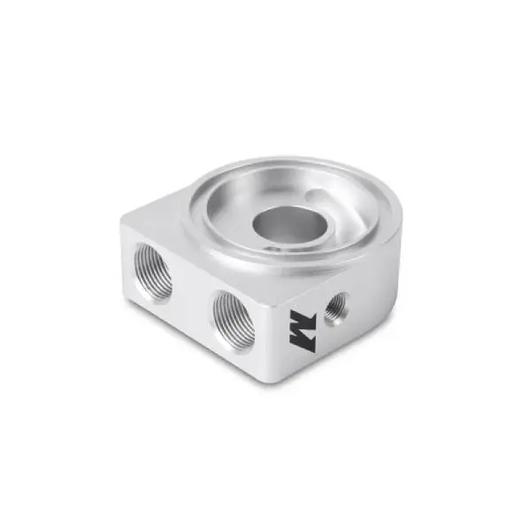 Mishimoto Silver M20 Oil Sandwich Plate thumbnail 6