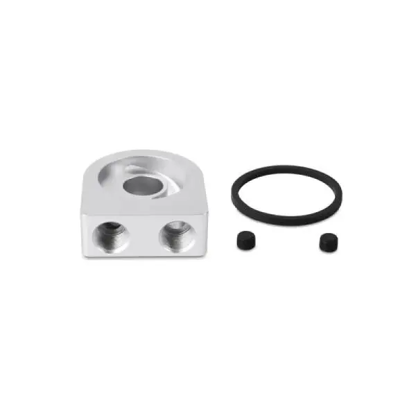 Mishimoto Silver M20 Oil Sandwich Plate thumbnail 7