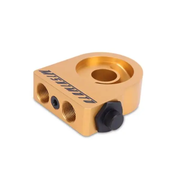 Mishimoto Thermostatic Gold M20 Oil Sandwich Plate thumbnail 6