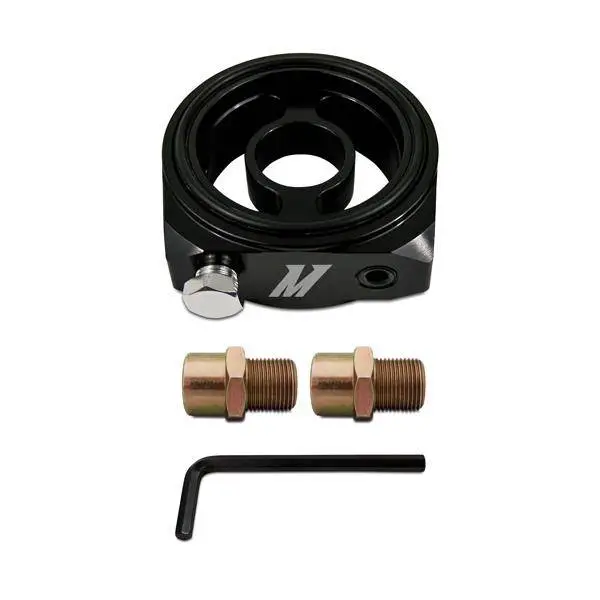 Mishimoto Oil Sandwich Plate Adapter with 3 x 1/8in NPT Ports thumbnail 3