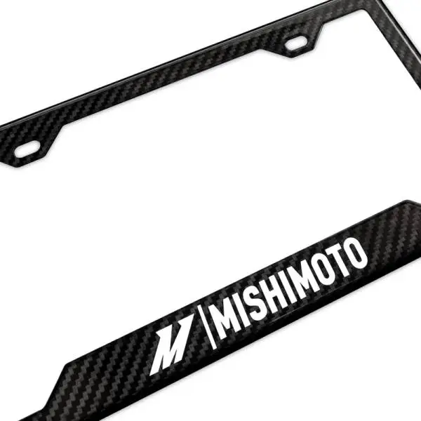 Mishimoto Carbon Fiber License Plate Frame - Gloss thumbnail 3