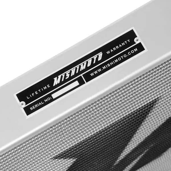 Mishimoto 90-93 Dodge Ram w/ 5.9L Cummins Engine Polished Aluminum Performance Radiator image 3