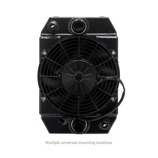 Mishimoto Universal Drag Race Performance Aluminum Radiator - Black thumbnail 3