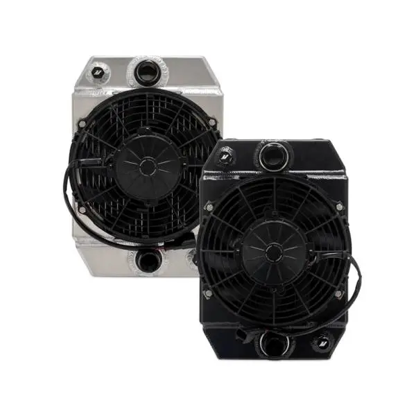 Mishimoto Universal Drag Race Performance Aluminum Radiator - Black thumbnail 8