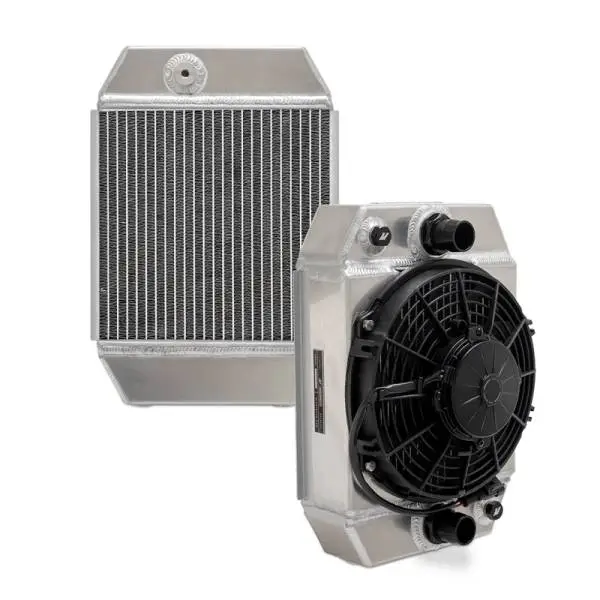 Mishimoto Universal Drag Race Performance Aluminum Radiator - Natural thumbnail 2