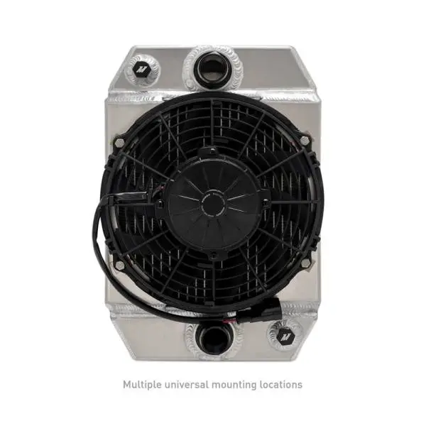 Mishimoto Universal Drag Race Performance Aluminum Radiator - Natural thumbnail 3