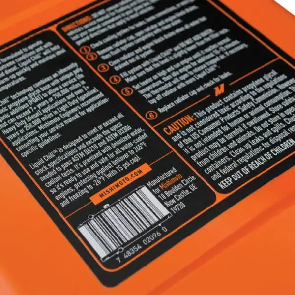 Mishimoto Liquid Chill Synthetic 64oz Engine Coolant - Premixed thumbnail 11