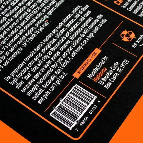 Mishimoto Liquid Chill Synthetic Engine Coolant - Premixed thumbnail 7